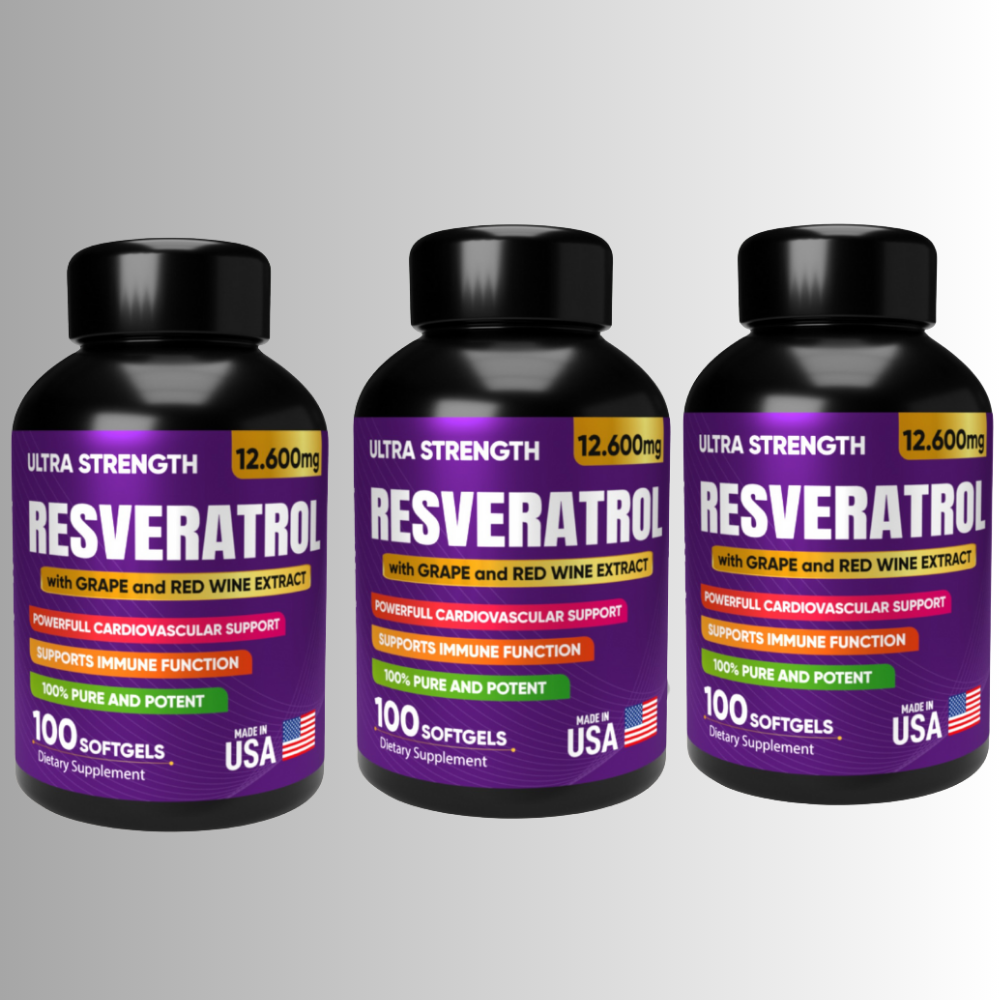 Resveratrol X 100 Sofgels X3