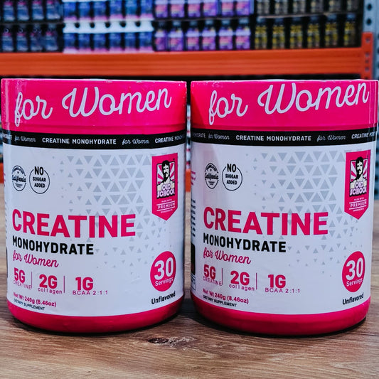 Creatine Monohydrate For Women Creatina para Mujer X2
