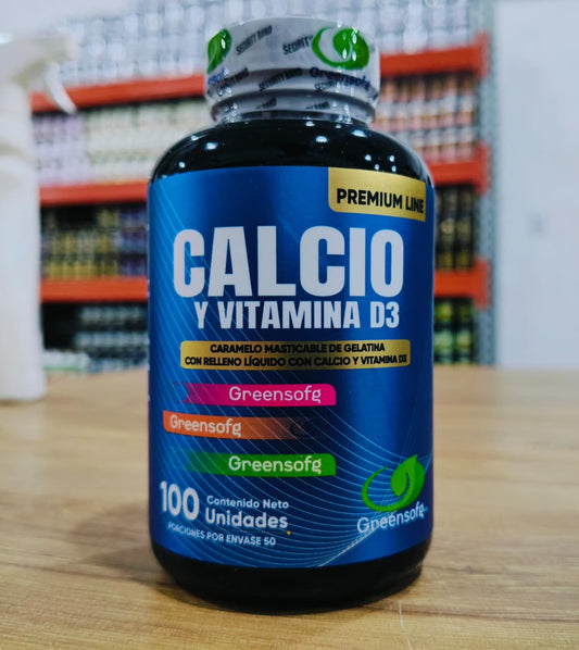 Calcio Vitamina D3 Con Invima X 100 Und