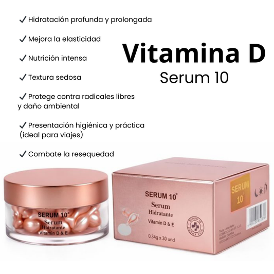 Capsulas De Vitamina D Serum 10