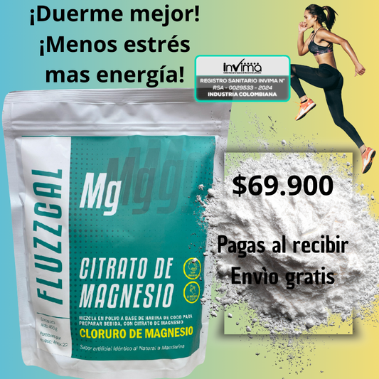 Citrato De Magnesio Registro Invima en bolsa de 450gr