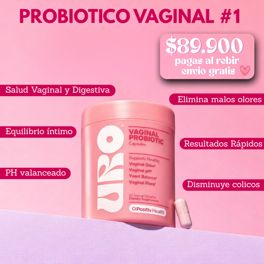 Cápsulas Probióticas Vaginales